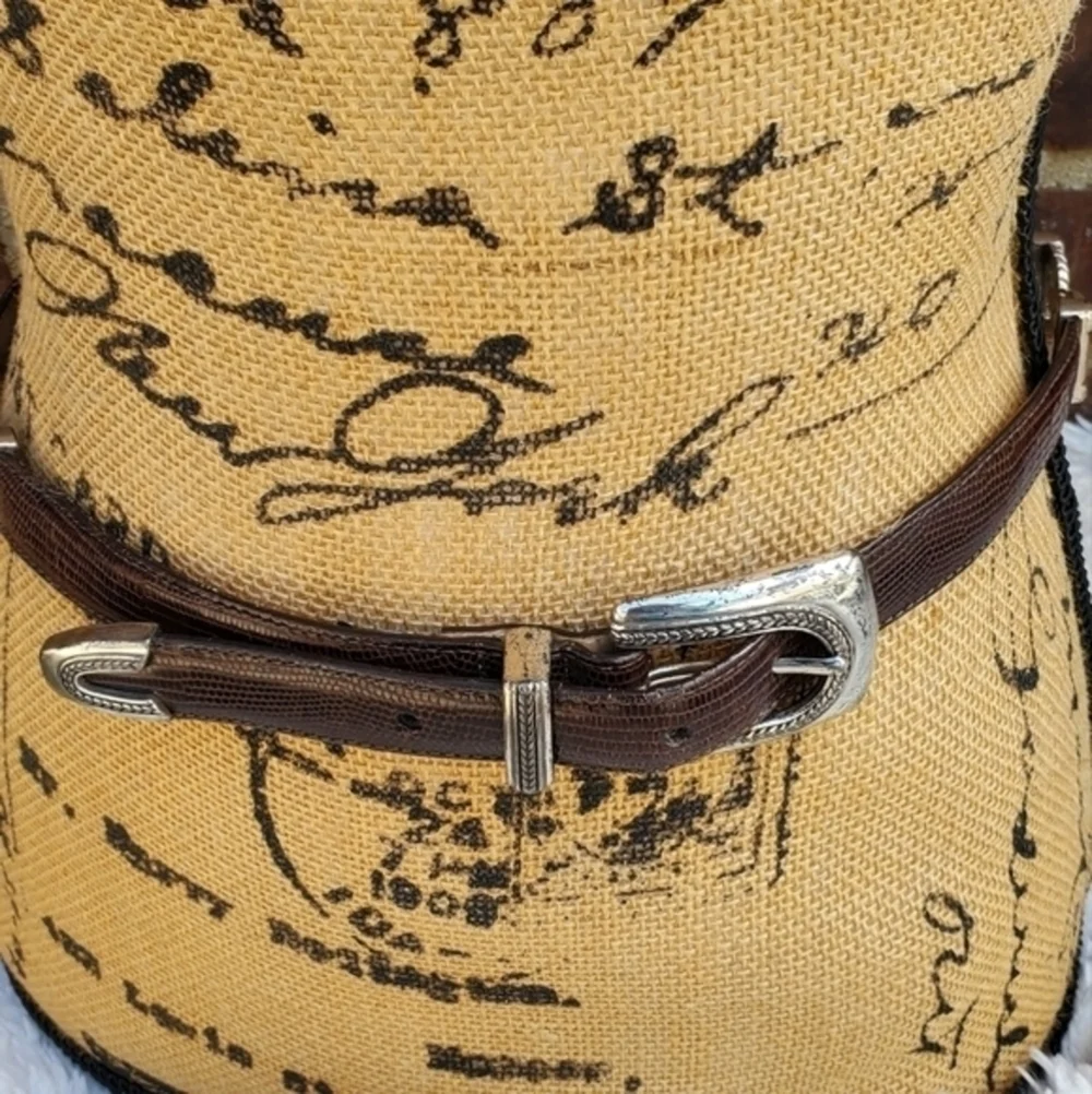 Brighton silver‎ embellished Belt M